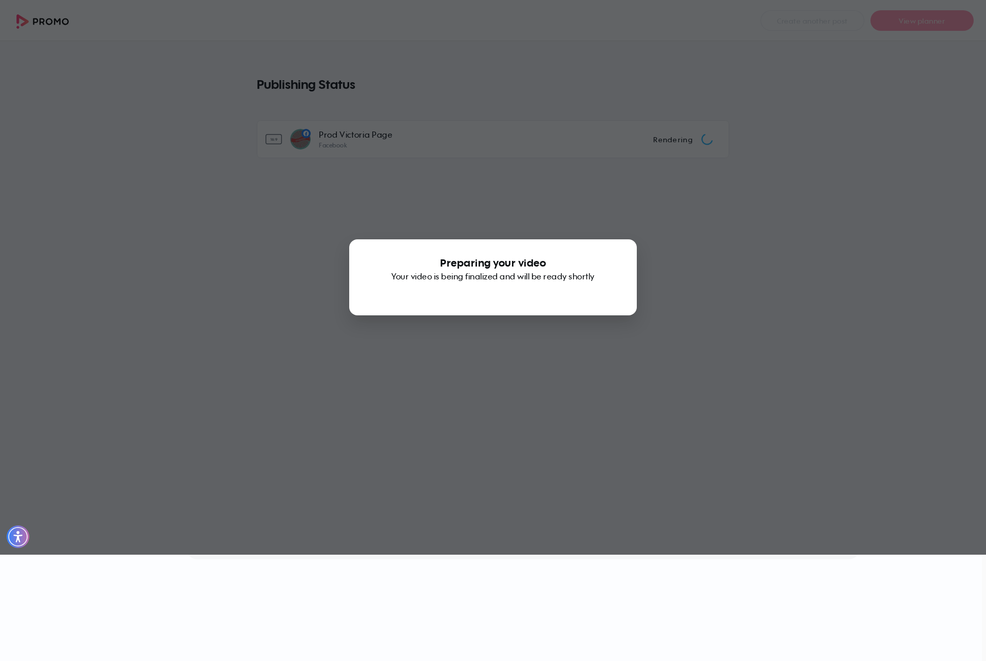 Test failure screenshot